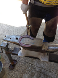 James Gilchrist Modifying a Kerckhaert SX8.