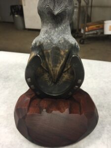 "Resting" Wood Sculpture by Tom Willoughby